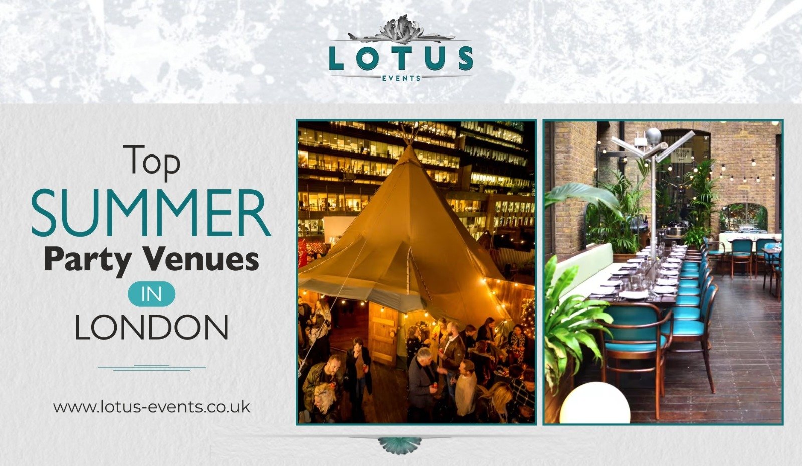 Top Summer Party Venues in London