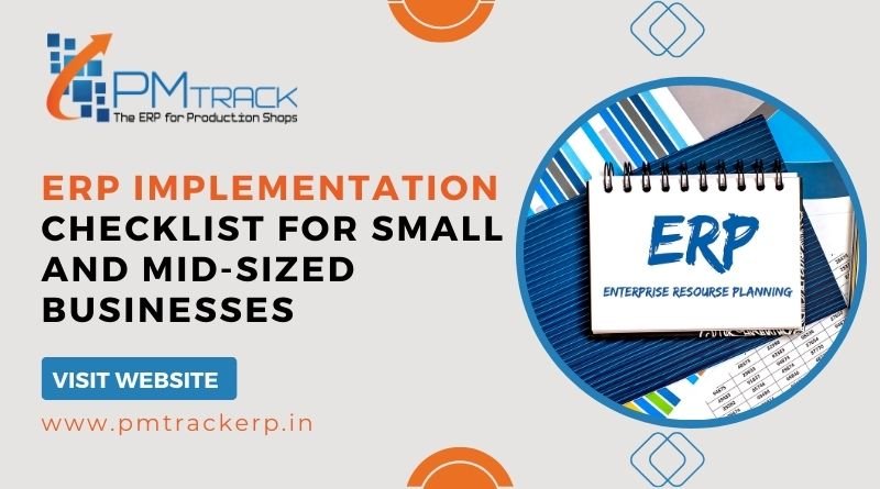 ERP Implementation Checklist for Small and Mid-Sized Businesses